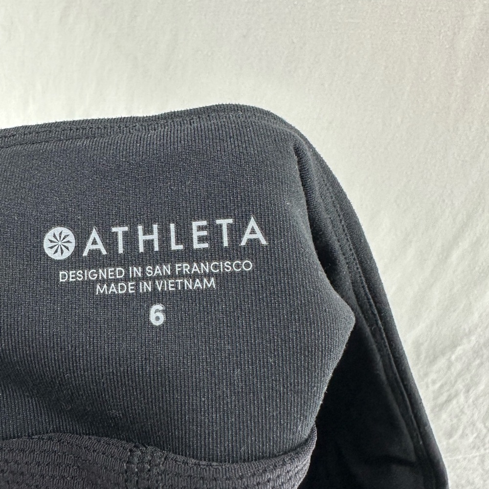 Athleta Women's Soho Skort Black Size 6 Skirt In Shorts - Picture 3 of 8